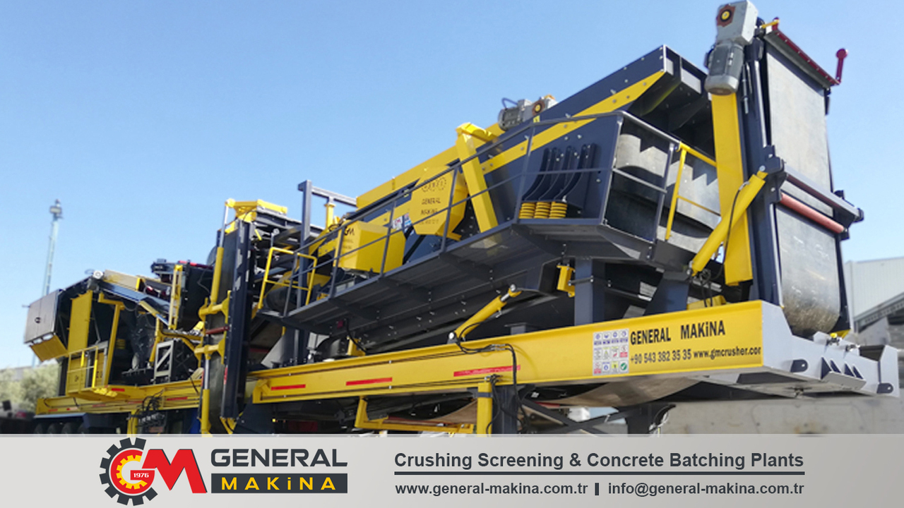 Новий Мобільна дробарка GENERAL MAKİNA HOT Sale Crushing Plants: фото 8