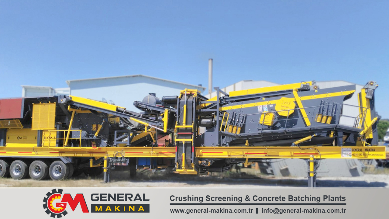 Новий Мобільна дробарка GENERAL MAKİNA HOT Sale Crushing Plants: фото 11