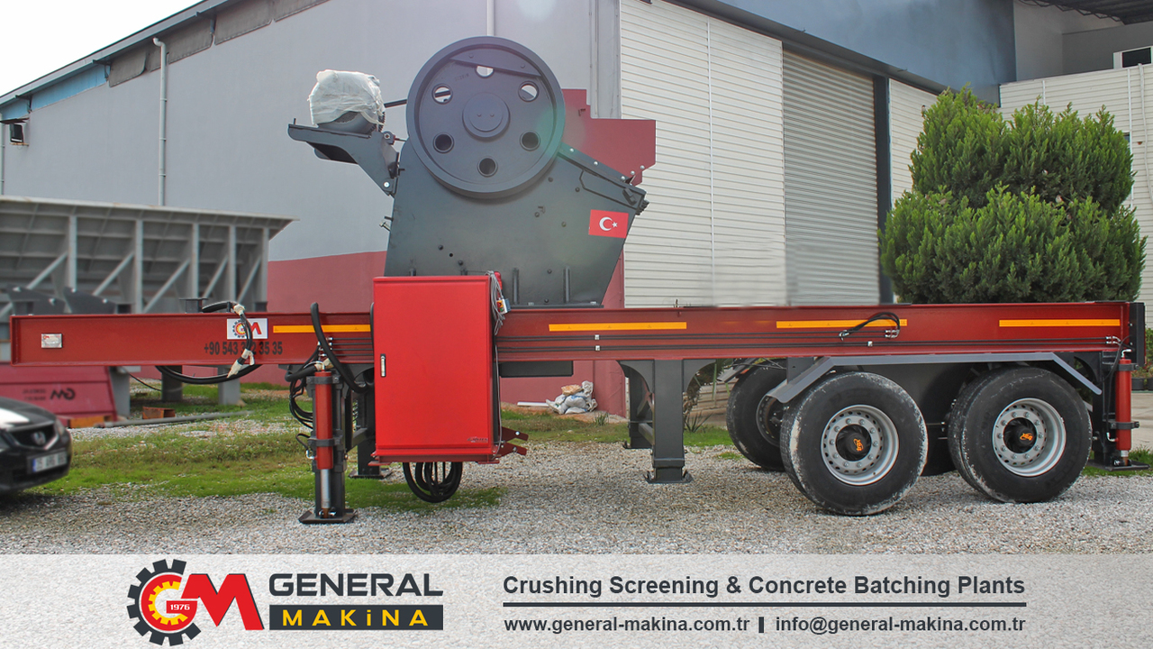 GENERAL MAKİNA Portable Hard Rock Crusher - Щокова дробарка: фото 4 GENERAL MAKİNA Portable Hard Rock Crusher - Щокова дробарка: фото 4