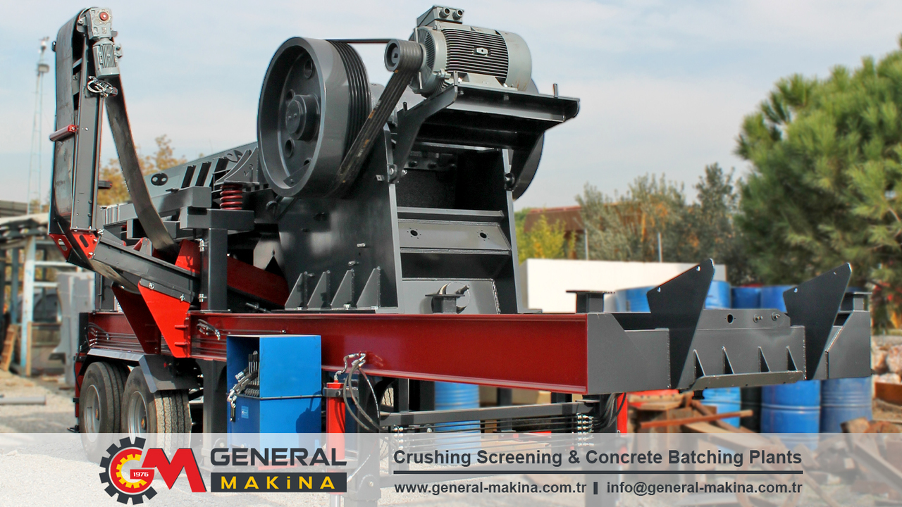 GENERAL MAKİNA Portable Hard Rock Crusher - Щокова дробарка: фото 3 GENERAL MAKİNA Portable Hard Rock Crusher - Щокова дробарка: фото 3