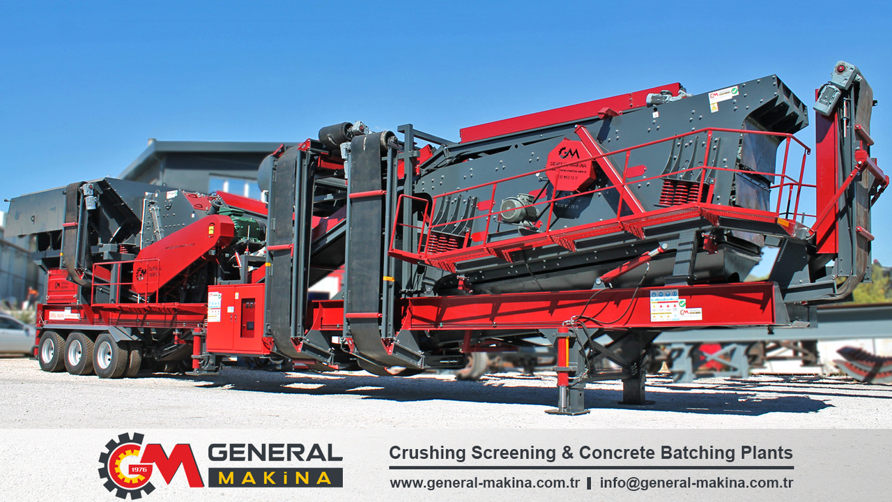 General Makina 01 Series Mobile Crushing and Screening Plant - Мобільна дробарка: фото 4 General Makina 01 Series Mobile Crushing and Screening Plant - Мобільна дробарка: фото 4
