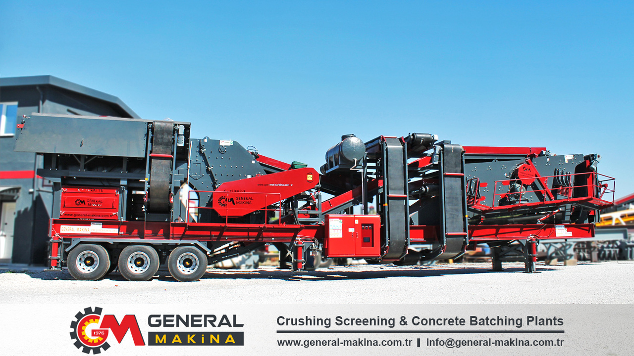 General Makina 01 Series Mobile Crushing and Screening Plant - Мобільна дробарка: фото 1 General Makina 01 Series Mobile Crushing and Screening Plant - Мобільна дробарка: фото 1