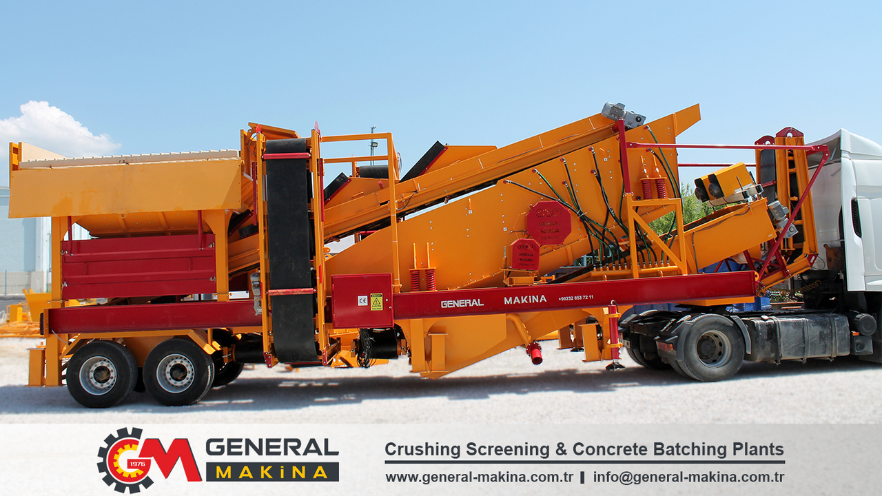Новий Грохот General Makina 1240 Mobile Screening and Washing Plant: фото 12