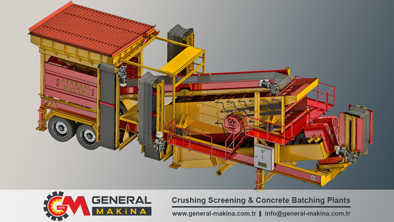 Новий Грохот General Makina 1240 Mobile Screening and Washing Plant: фото 10