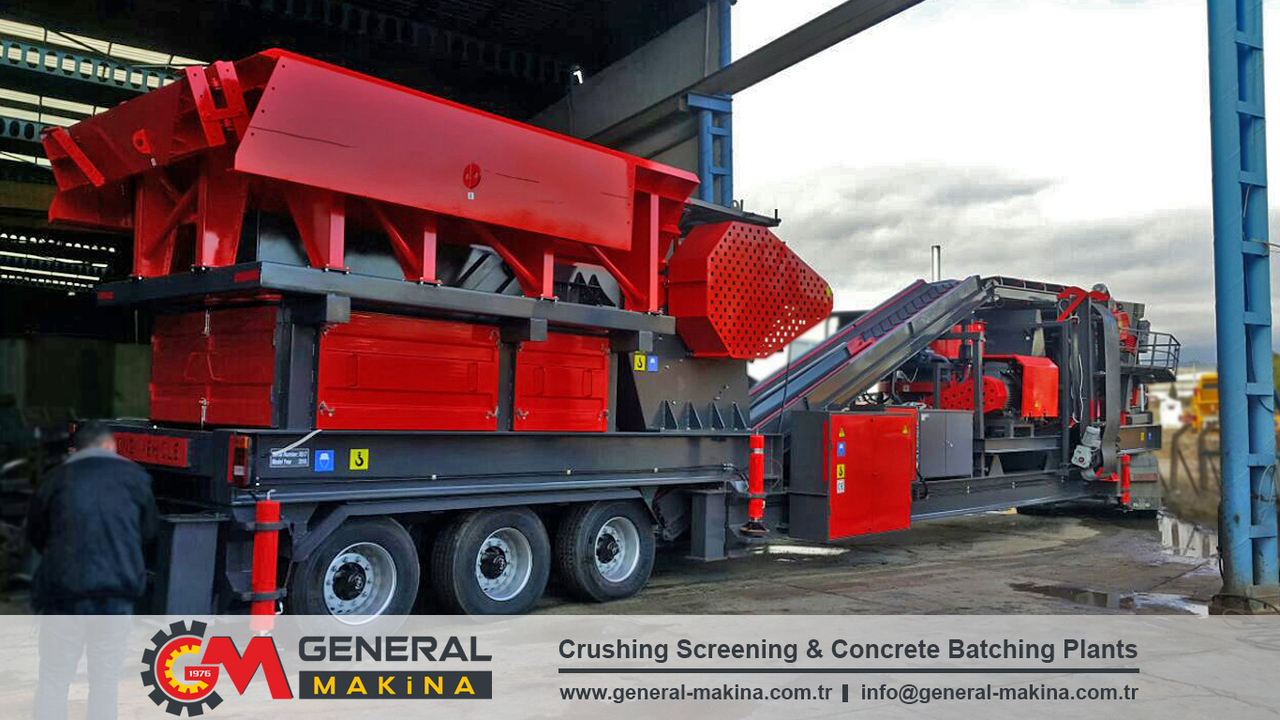 General Makina 944 Hard River Stone Crusher Plant - Конусна дробарка: фото 1 General Makina 944 Hard River Stone Crusher Plant - Конусна дробарка: фото 1