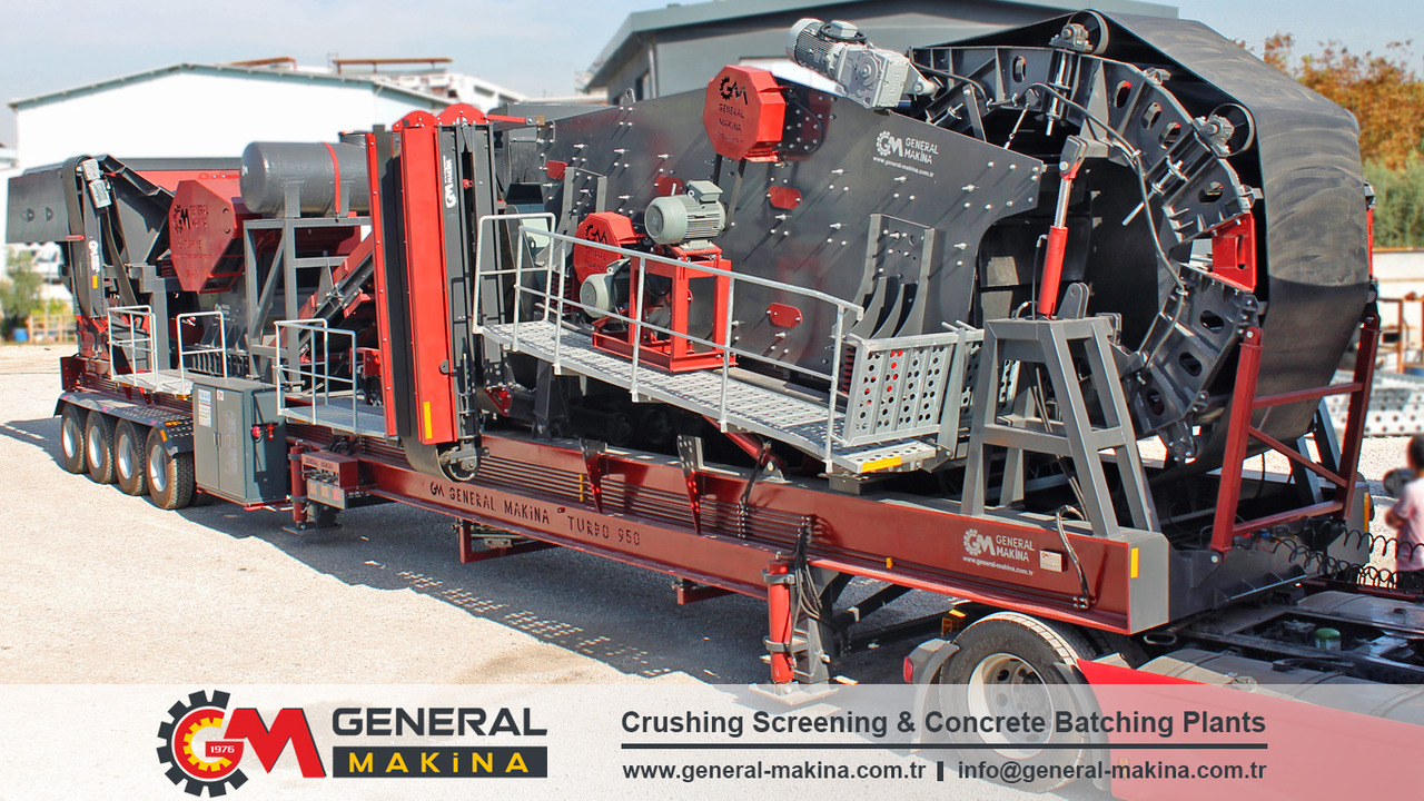 General Makina 950 Series Mobile Stone Crushing Plant - Мобільна дробарка: фото 3 General Makina 950 Series Mobile Stone Crushing Plant - Мобільна дробарка: фото 3