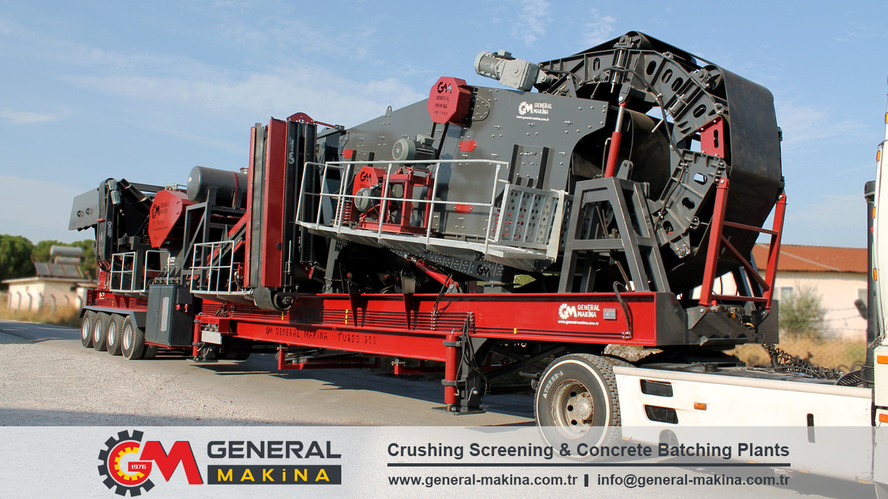 General Makina 950 Series Mobile Stone Crushing Plant - Мобільна дробарка: фото 5 General Makina 950 Series Mobile Stone Crushing Plant - Мобільна дробарка: фото 5