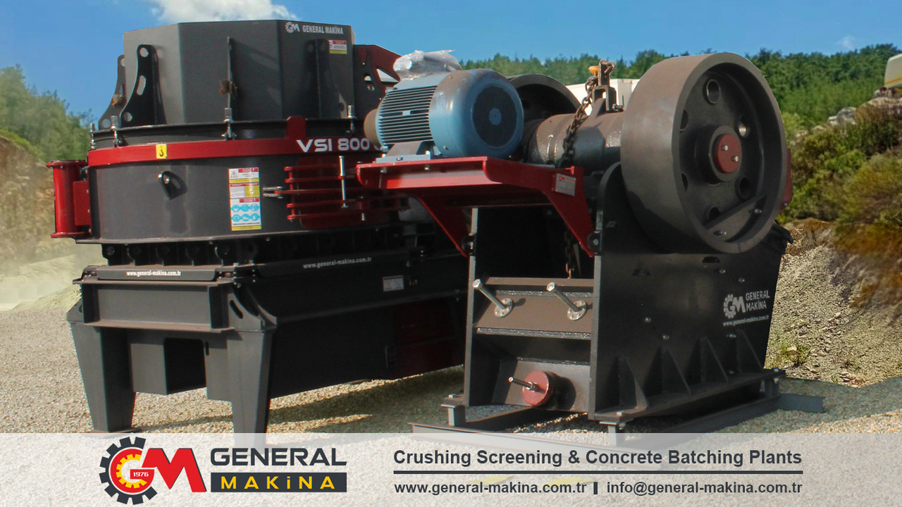 General Makina High Quality Jaw Crusher - Щокова дробарка: фото 3 General Makina High Quality Jaw Crusher - Щокова дробарка: фото 3