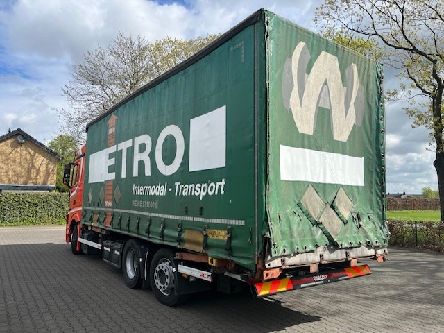 Mercedes Benz Actros 2642 6x2 Mega BDF met zeilbak - Тентована вантажівка: фото 4 Mercedes Benz Actros 2642 6x2 Mega BDF met zeilbak - Тентована вантажівка: фото 4