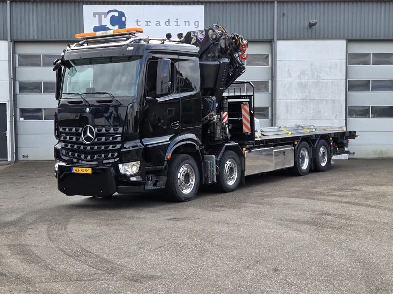 Mercedes-Benz Arocs 8x2 4 Fassi 82TM 2017 euro 6 - Вантажівка з маніпулятором: фото 4 Mercedes-Benz Arocs 8x2 4 Fassi 82TM 2017 euro 6 - Вантажівка з маніпулятором: фото 4