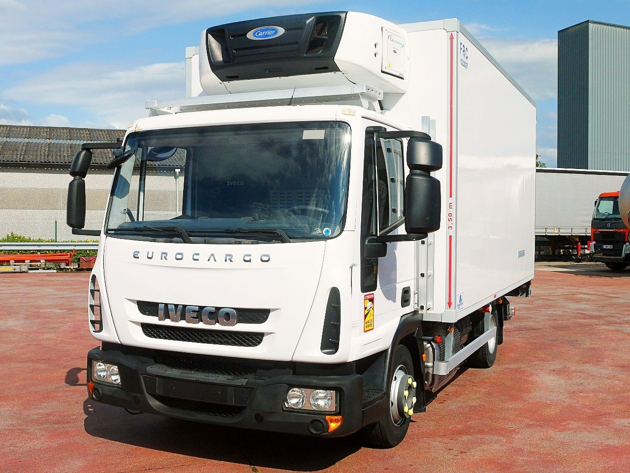 Iveco 90E19 EUROCARGO KUHLKOFFER CARRIER SUPRA 450 €6 - Рефрижератор вантажівка: фото 5 Iveco 90E19 EUROCARGO KUHLKOFFER CARRIER SUPRA 450 €6 - Рефрижератор вантажівка: фото 5