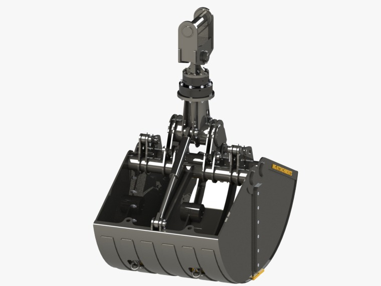 HEAVY DUTY ROTATING CLAMSHELL BUCKET - NG ATTACHMENTS - Ківш в категорії Екскаватори: фото 3 HEAVY DUTY ROTATING CLAMSHELL BUCKET - NG ATTACHMENTS - Ківш в категорії Екскаватори: фото 3