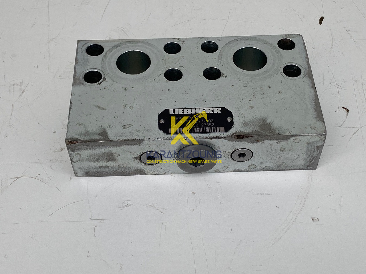 Liebherr Dämpfungsventil ID-Nr.10121777. P924 COMP, P926, R926, R916, R922, R924 COMP, R924, R926 COMP, R926, R930, R936, R946, R950 T, R960 T. #DÄ27652# - Поворотний редуктор в категорії Екскаватори: фото 1 Liebherr Dämpfungsventil ID-Nr.10121777. P924 COMP, P926, R926, R916, R922, R924 COMP, R924, R926 COMP, R926, R930, R936, R946, R950 T, R960 T. #DÄ27652# - Поворотний редуктор в категорії Екскаватори: фото 1