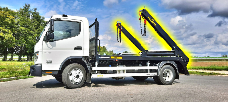 Mitsubishi Fuso 9C18 bramowiec BR6 - Скіповий навантажувач вантажівка: фото 3 Mitsubishi Fuso 9C18 bramowiec BR6 - Скіповий навантажувач вантажівка: фото 3