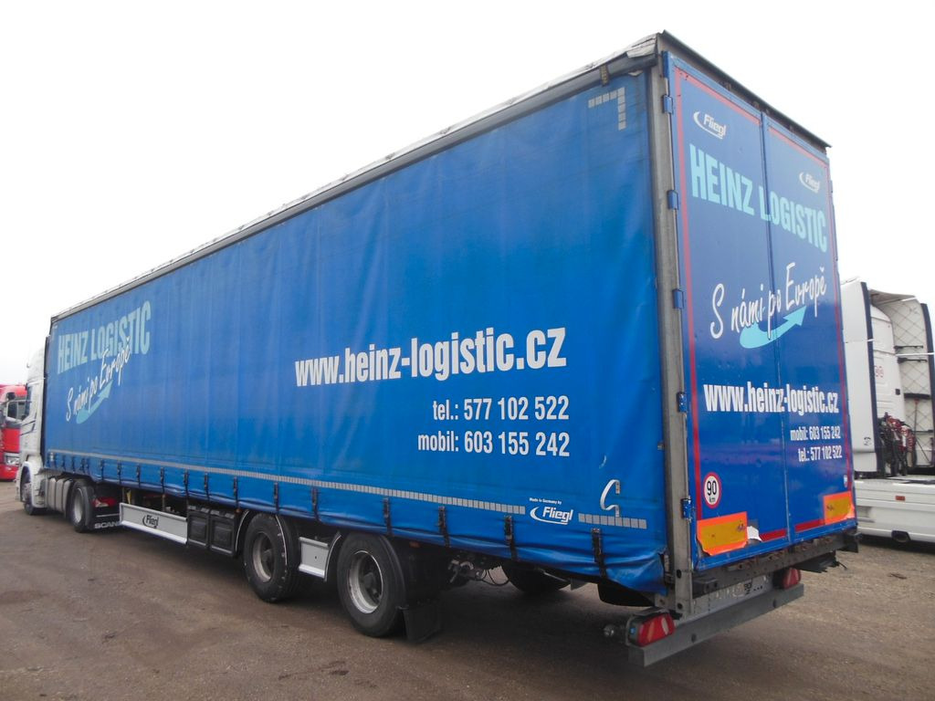 Fliegl SZS 320, LOWDECK, 2 ACHSE!!!, NUTZLAST 25.500 KG - Тентований напівпричіп: фото 1 Fliegl SZS 320, LOWDECK, 2 ACHSE!!!, NUTZLAST 25.500 KG - Тентований напівпричіп: фото 1