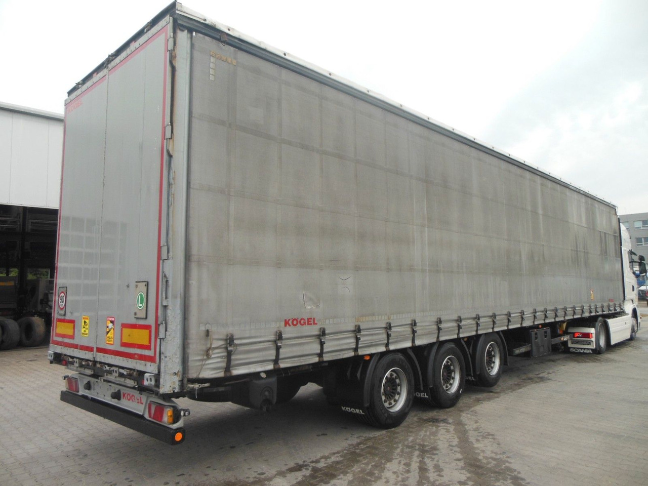 Kögel SN 24, LOWDECK, LIFTACHSE, SAF - Тентований напівпричіп: фото 1 Kögel SN 24, LOWDECK, LIFTACHSE, SAF - Тентований напівпричіп: фото 1