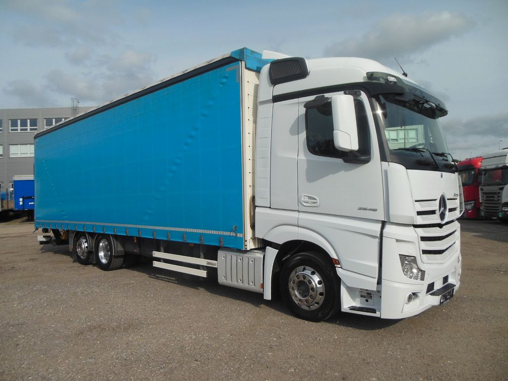 Mercedes-Benz ACTROS 2546, 24 PALETTEN, LBW, ALU FELGEN, TOP!! - Тентована вантажівка: фото 2 Mercedes-Benz ACTROS 2546, 24 PALETTEN, LBW, ALU FELGEN, TOP!! - Тентована вантажівка: фото 2