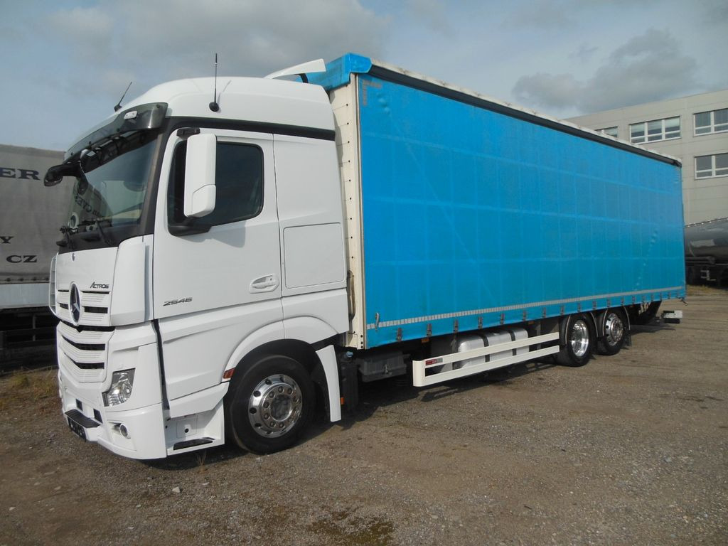 Mercedes-Benz ACTROS 2546, 24 PALETTEN, LBW, ALU FELGEN, TOP!! Mercedes-Benz ACTROS 2546, 24 PALETTEN, LBW, ALU FELGEN, TOP!! - Тентована вантажівка: фото 1 Mercedes-Benz ACTROS 2546, 24 PALETTEN, LBW, ALU FELGEN, TOP!! Mercedes-Benz ACTROS 2546, 24 PALETTEN, LBW, ALU FELGEN, TOP!! - Тентована вантажівка: фото 1