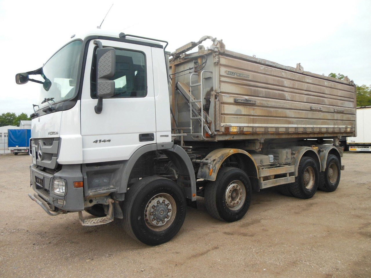 Mercedes-Benz ACTROS 4144, 8X6, 3 PEDALE, MEILLER, BODRMATIC - Самоскид вантажівка: фото 1 Mercedes-Benz ACTROS 4144, 8X6, 3 PEDALE, MEILLER, BODRMATIC - Самоскид вантажівка: фото 1