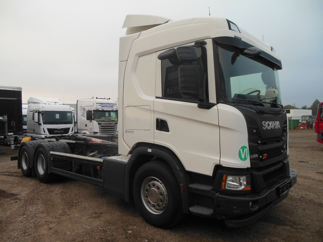 Scania G500, 6X4, VOLL LUFT, PALFINGER T20 - Гаковий мультиліфт вантажівка: фото 2 Scania G500, 6X4, VOLL LUFT, PALFINGER T20 - Гаковий мультиліфт вантажівка: фото 2