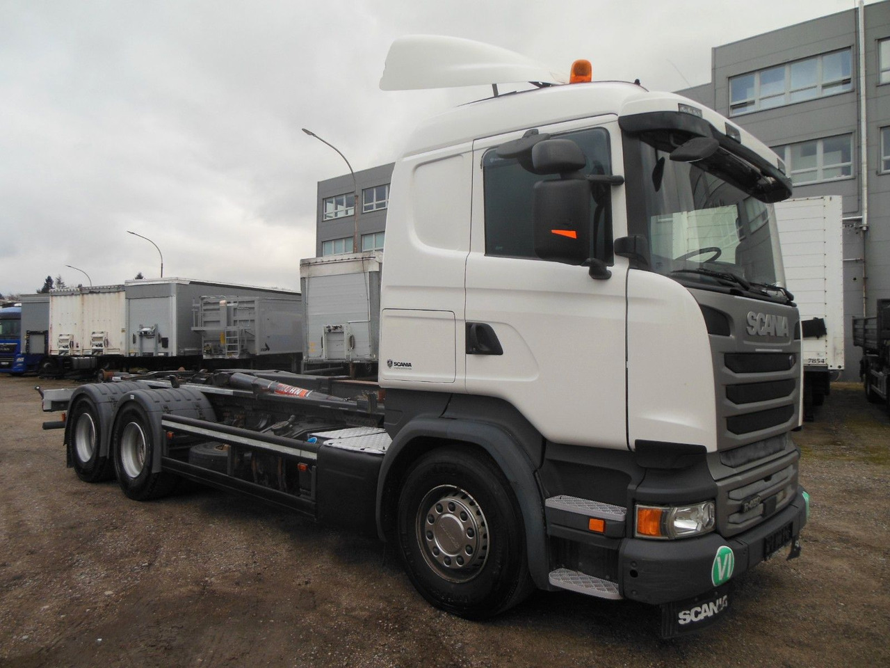 Scania R 450, 6X4, RETARDER, PALFINGER T20 - Гаковий мультиліфт вантажівка: фото 2 Scania R 450, 6X4, RETARDER, PALFINGER T20 - Гаковий мультиліфт вантажівка: фото 2