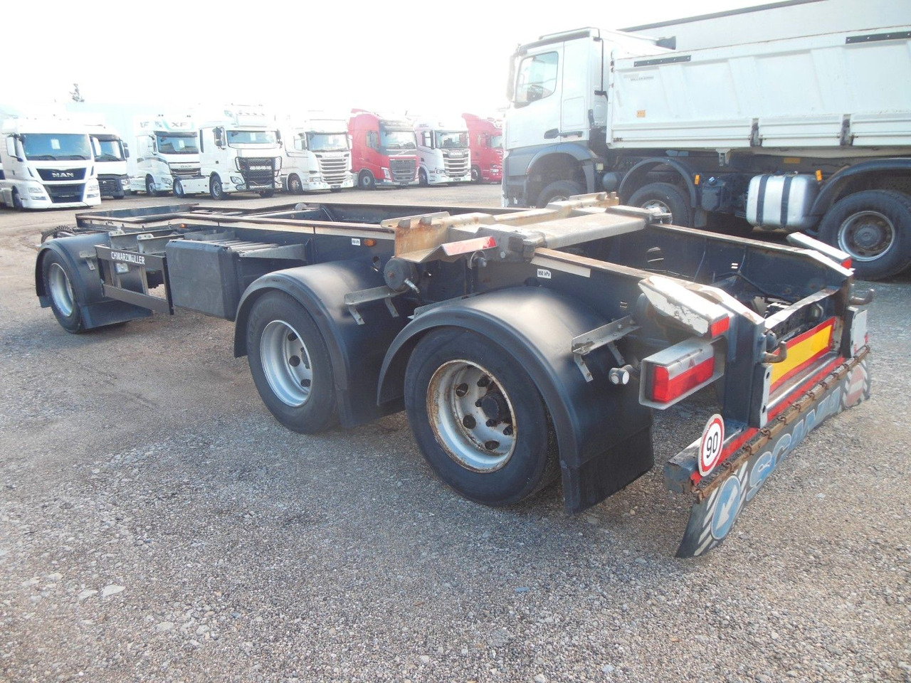 Schwarzmüller AD-BDF 3/ZJ, 3 ACHSE, ABROLL, BPW - Причіп мультиліфт/ Бункеровоз: фото 1 Schwarzmüller AD-BDF 3/ZJ, 3 ACHSE, ABROLL, BPW - Причіп мультиліфт/ Бункеровоз: фото 1