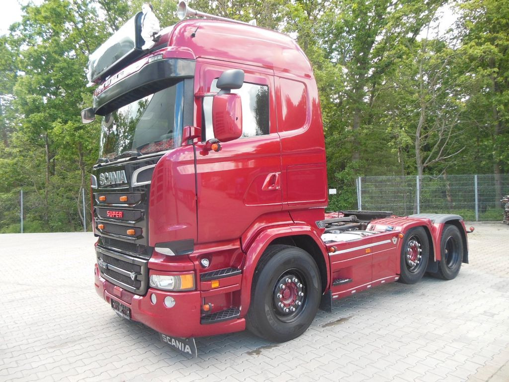 Тягач Scania R 520, V8, 6X2, HYDRAULIK, RETARDER: фото 1