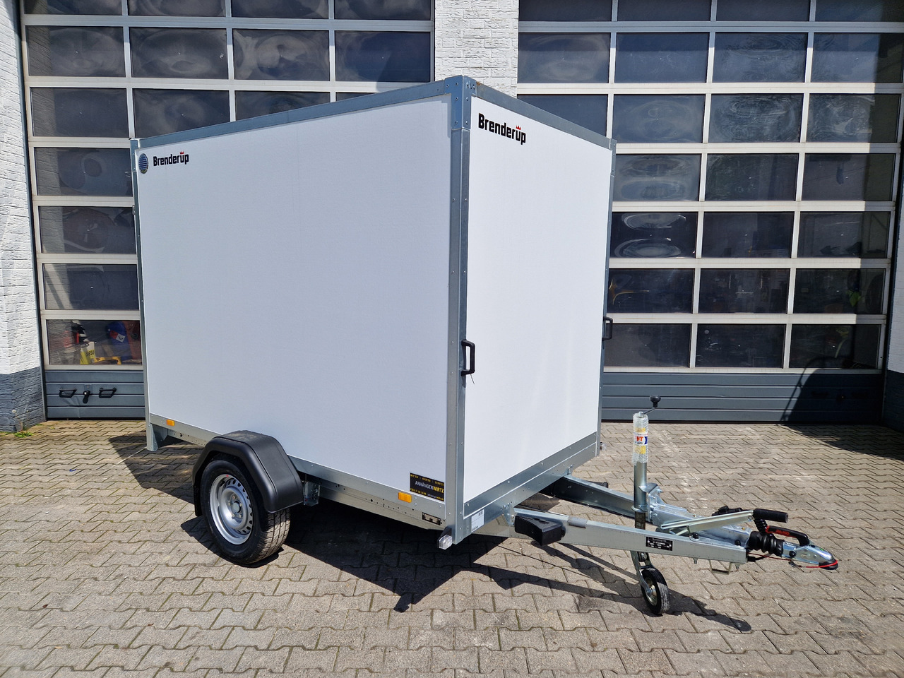 Закритий кузов причіп Brenderup Cargo Dynamic CD260 BD R 260x150x185 Heckrampe Wabenwände (S) 1300kg: фото 11