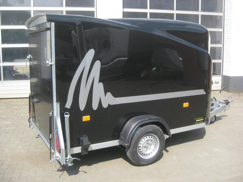 Закритий кузов причіп Debon Cargo 1300 300x152x168cm black aerodynamik Pullman II 100km/H 1300kg Modell 2024: фото 6