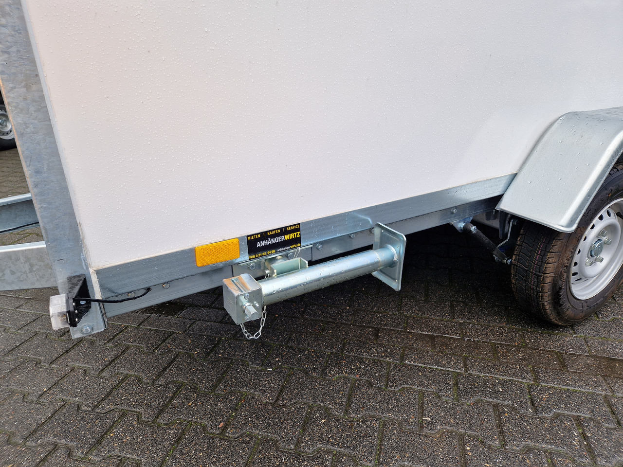 Рефрижератор причіп Kargo CoolBoxx FK2736HT 355x162x198cm Seitentür 230V +Kühler Govi Arktik 2000 100km/H 2700kg: фото 15