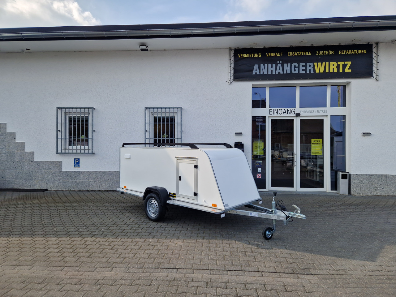 Kofferanhänger TF5 S Midi 300x110x90cm aero Seitentür IL 100km/H 750kg - Закритий кузов причіп: фото 4 Kofferanhänger TF5 S Midi 300x110x90cm aero Seitentür IL 100km/H 750kg - Закритий кузов причіп: фото 4