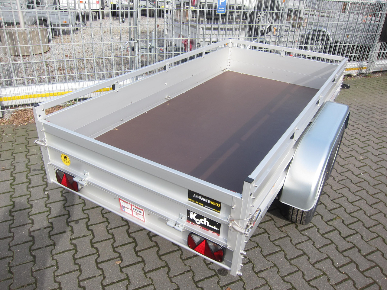 PKW Anhänger Koch Aluline 7.26 300x150x44cm (M) 2600kg Modell 2023 - Причеп для легкових автомобілів: фото 4 PKW Anhänger Koch Aluline 7.26 300x150x44cm (M) 2600kg Modell 2023 - Причеп для легкових автомобілів: фото 4