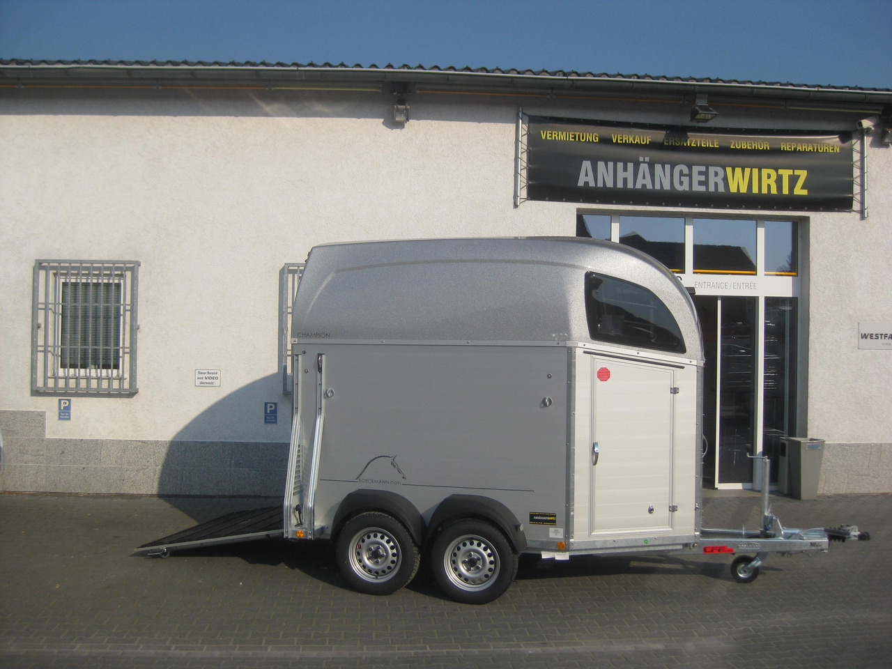 Pferdeanhänger Böckmann Champion C 2700kg CFF+ 100 km/H - Причіп коневоз: фото 5 Pferdeanhänger Böckmann Champion C 2700kg CFF+ 100 km/H - Причіп коневоз: фото 5