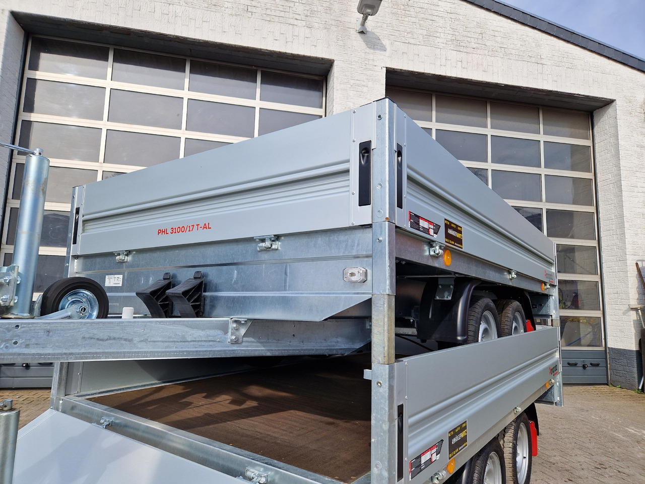 Pongratz Pritschenhochlader PHL 3100/17 T-AL-S 310x170x36cm 13" (M) 2000kg - Бортовий причіп/ Платформа: фото 2 Pongratz Pritschenhochlader PHL 3100/17 T-AL-S 310x170x36cm 13" (M) 2000kg - Бортовий причіп/ Платформа: фото 2