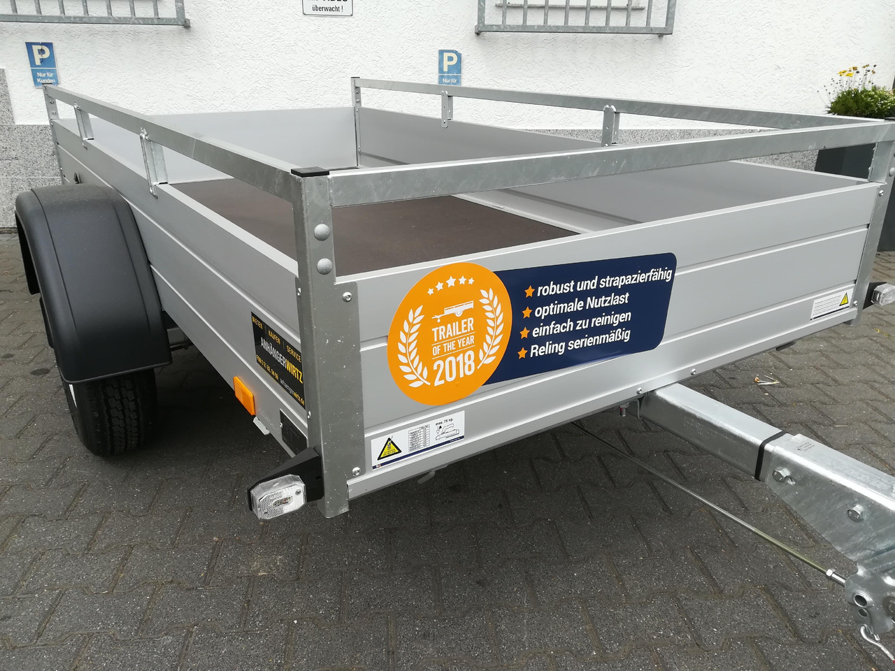 Saris Anhänger DV135 McAlu Pro MP 255x133x43cm (S) 1350kg Online Aktion Modell 2024 - Причеп для легкових автомобілів: фото 5 Saris Anhänger DV135 McAlu Pro MP 255x133x43cm (S) 1350kg Online Aktion Modell 2024 - Причеп для легкових автомобілів: фото 5