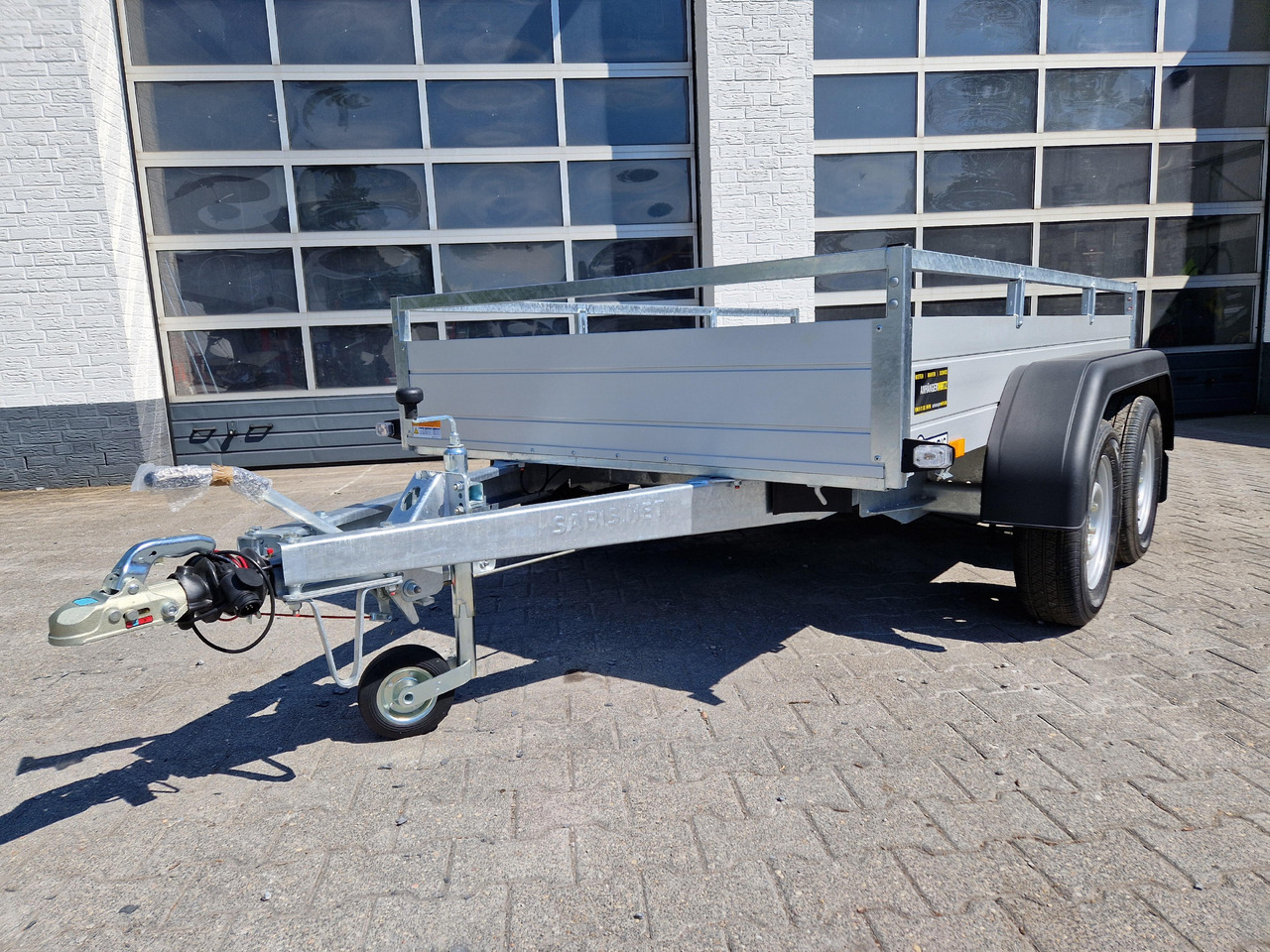 Saris Anhänger DW2000 McAlu Pro 255x153x43cm 2000kg kurz und breit - Бортовий причіп/ Платформа: фото 4 Saris Anhänger DW2000 McAlu Pro 255x153x43cm 2000kg kurz und breit - Бортовий причіп/ Платформа: фото 4