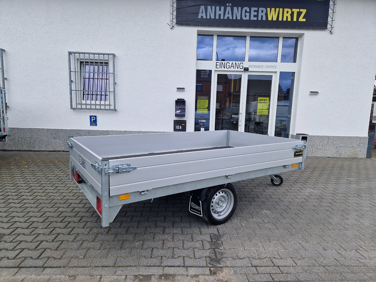 Saris PL 276 150 1500 1 276x150x30cm 13" (S) 1500kg Aktion Abverkauf - Причеп для легкових автомобілів: фото 5 Saris PL 276 150 1500 1 276x150x30cm 13" (S) 1500kg Aktion Abverkauf - Причеп для легкових автомобілів: фото 5
