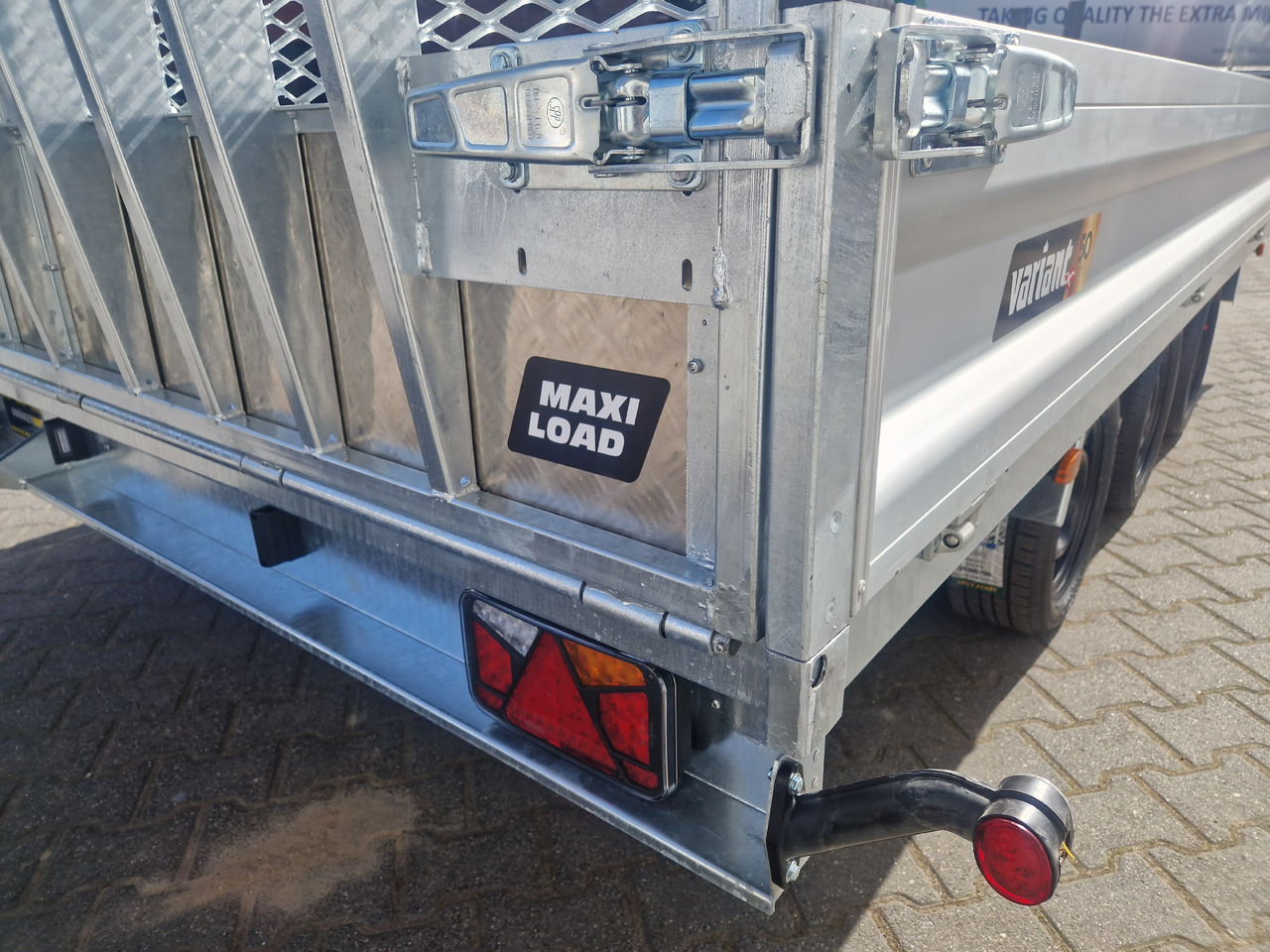 Самоскид причіп Variant Maschinentransporter 3543 UX Maxi Load LED Tridem Parabelfederung 3500kg: фото 18