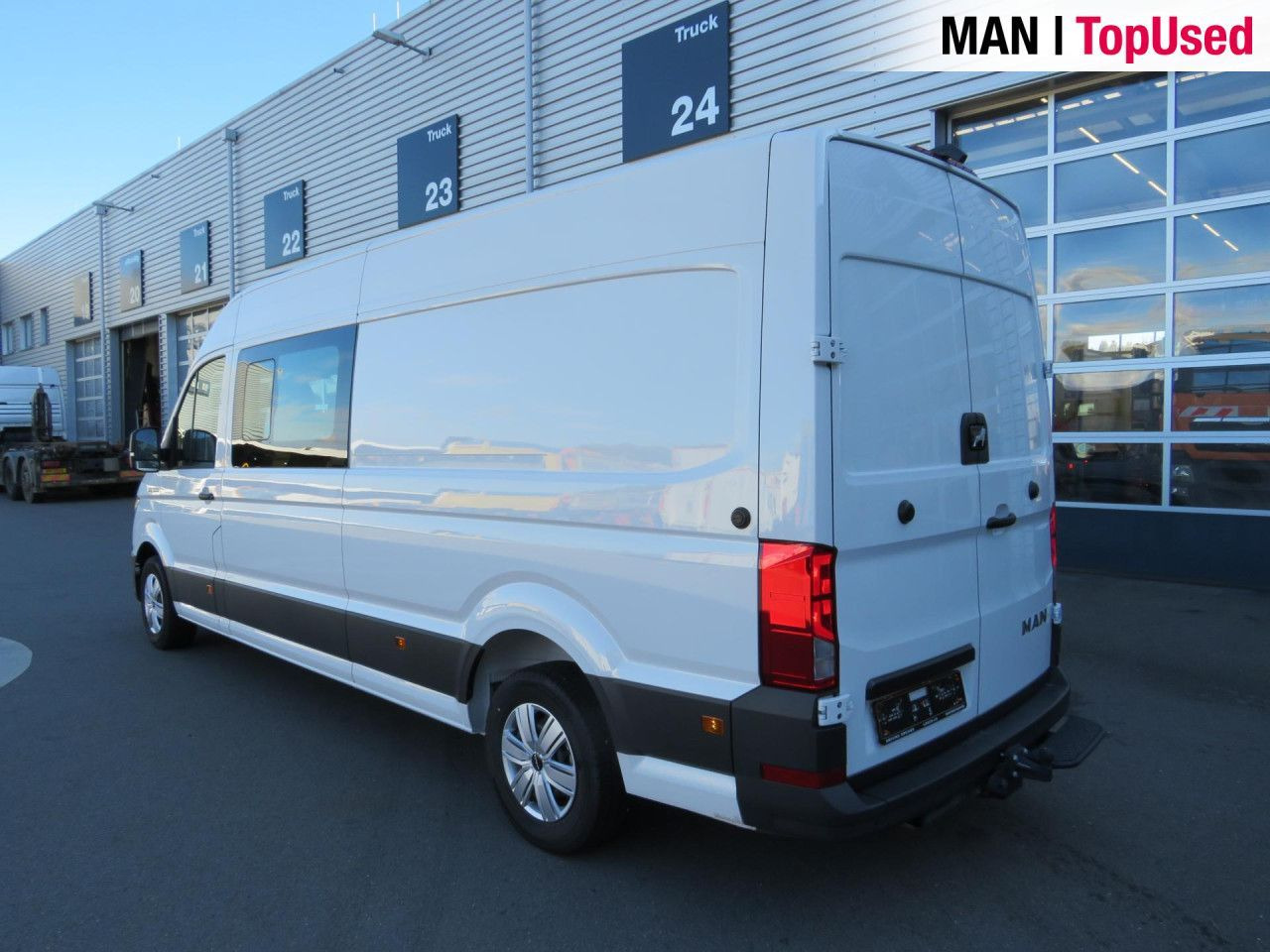 MAN TGE 3.180 4X2F L4H3 SB Doka Kasten Klima AHK ZV - Суцільнометалевий фургон, Вантажопасажирський фургон: фото 4 MAN TGE 3.180 4X2F L4H3 SB Doka Kasten Klima AHK ZV - Суцільнометалевий фургон, Вантажопасажирський фургон: фото 4