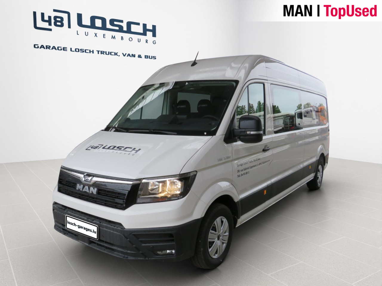 MAN TGE 3.180 4X2F L4H3 SB Doka Kasten Klima AHK ZV - Суцільнометалевий фургон, Вантажопасажирський фургон: фото 1 MAN TGE 3.180 4X2F L4H3 SB Doka Kasten Klima AHK ZV - Суцільнометалевий фургон, Вантажопасажирський фургон: фото 1