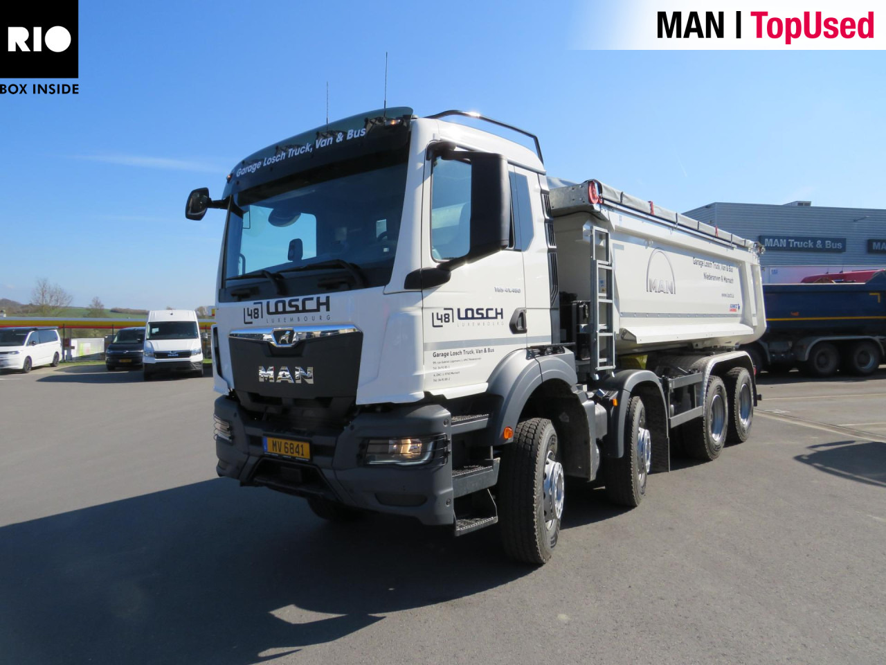 MAN TGS 41.480 8x4 BB CH Schmitz Muldenkipper Retarder - Самоскид вантажівка: фото 1 MAN TGS 41.480 8x4 BB CH Schmitz Muldenkipper Retarder - Самоскид вантажівка: фото 1