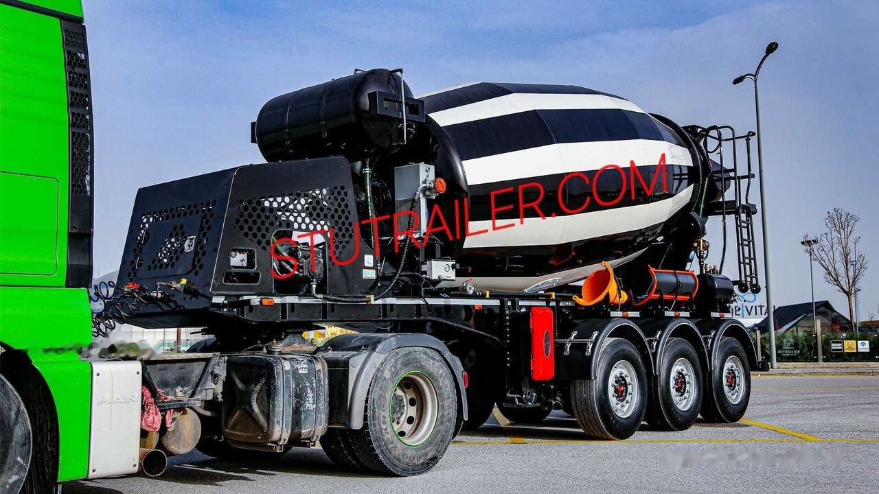 STU 14,7M3 MIXER TRAILER - Напівпричіп бетонозмішувач: фото 4 STU 14,7M3 MIXER TRAILER - Напівпричіп бетонозмішувач: фото 4