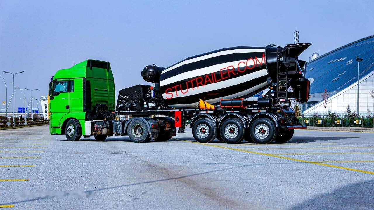 STU 14,7M3 MIXER TRAILER - Напівпричіп бетонозмішувач: фото 2 STU 14,7M3 MIXER TRAILER - Напівпричіп бетонозмішувач: фото 2