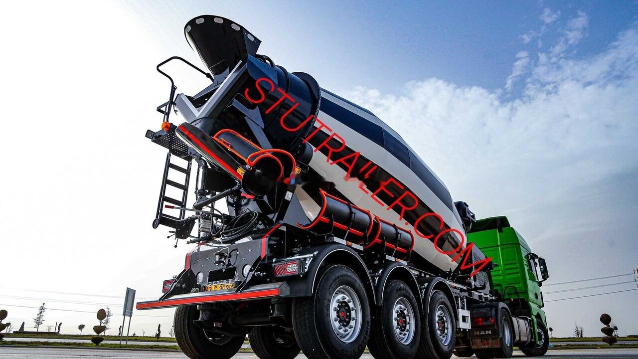 STU 14,7m3 Concrete Mixer Trailer - Напівпричіп бетонозмішувач: фото 5 STU 14,7m3 Concrete Mixer Trailer - Напівпричіп бетонозмішувач: фото 5