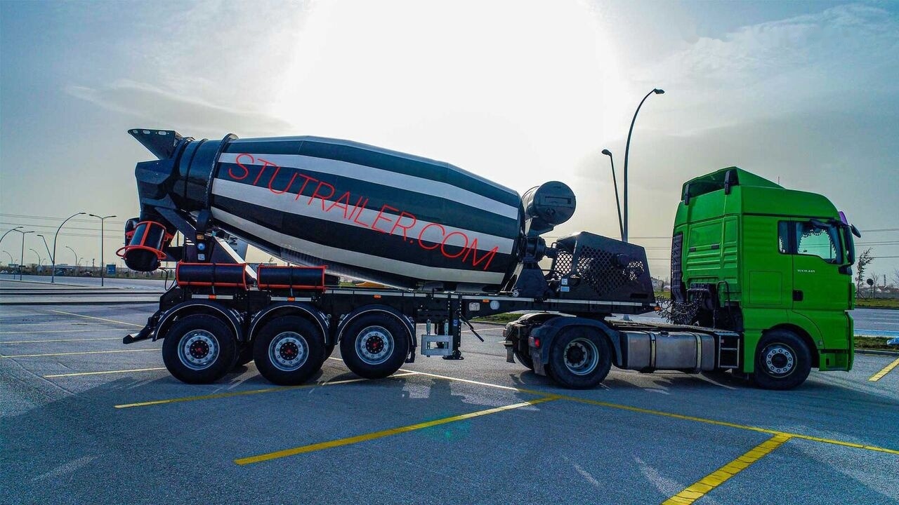 STU 14,7m3 Concrete Mixer Trailer - Напівпричіп бетонозмішувач: фото 3 STU 14,7m3 Concrete Mixer Trailer - Напівпричіп бетонозмішувач: фото 3