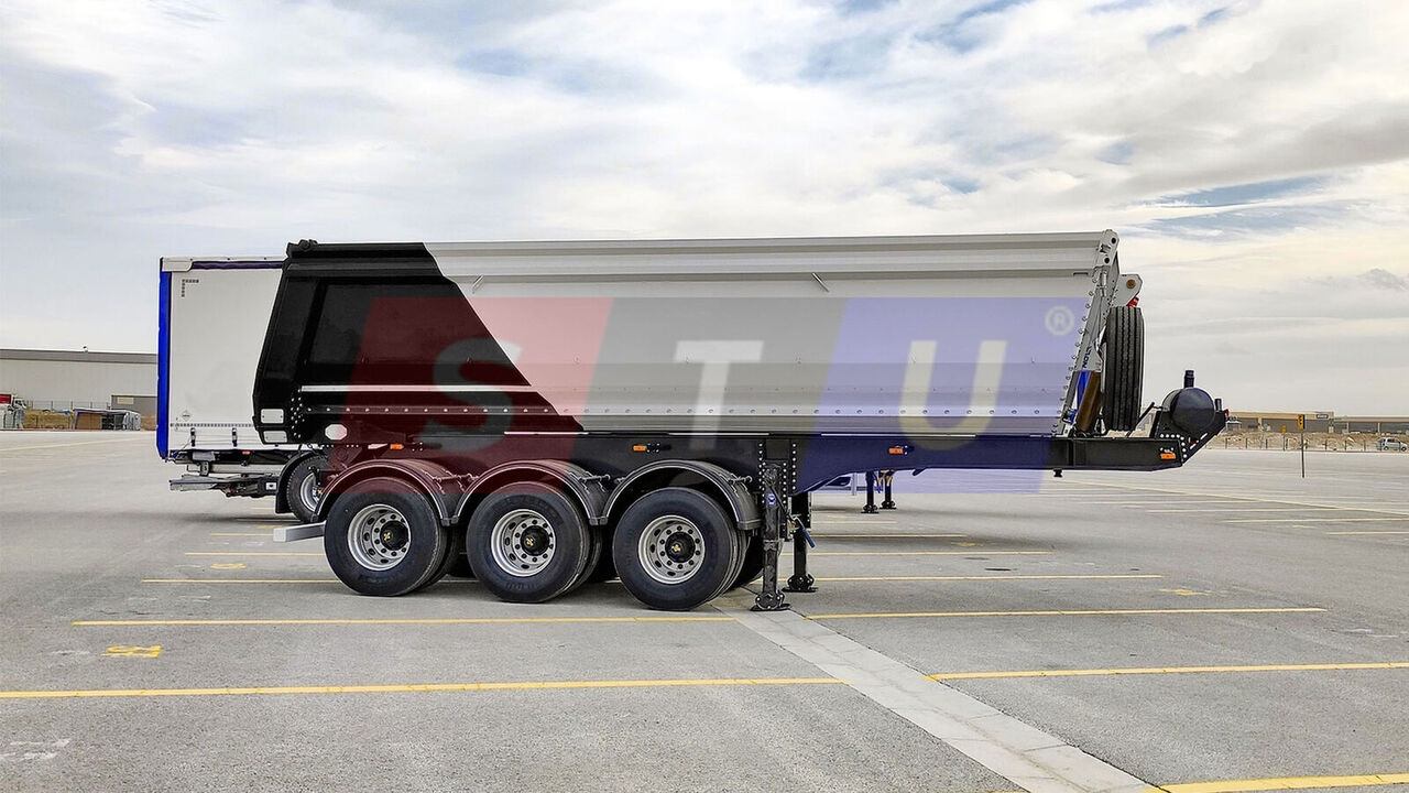 STU 3 AXLE TIPPER TRAILER / 3 ESSİEUX REMORQUE BENNE - Самоскид напівпричіп: фото 4 STU 3 AXLE TIPPER TRAILER / 3 ESSİEUX REMORQUE BENNE - Самоскид напівпричіп: фото 4