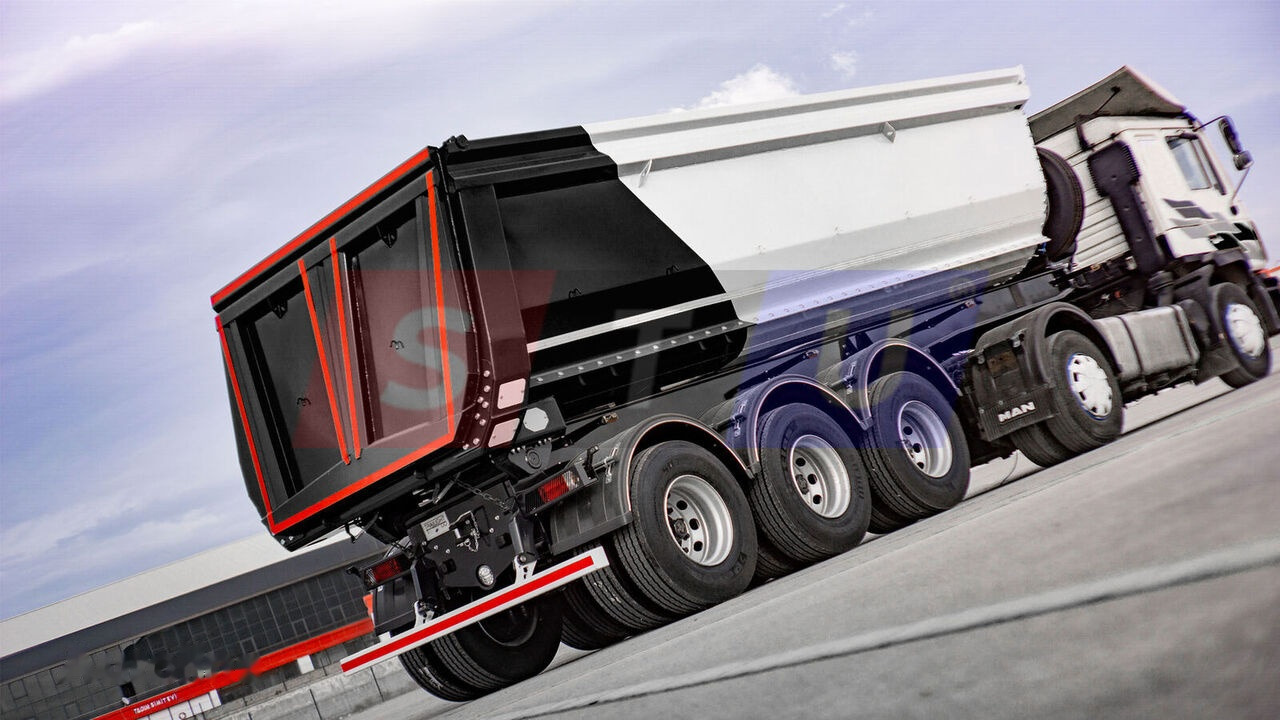 STU 3 AXLE TIPPER TRAILER / 3 ESSİEUX REMORQUE BENNE - Самоскид напівпричіп: фото 2 STU 3 AXLE TIPPER TRAILER / 3 ESSİEUX REMORQUE BENNE - Самоскид напівпричіп: фото 2