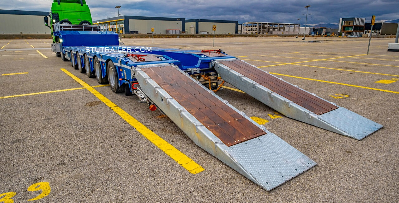 STU 5 Axle Hydraulic Steering Lowbed - Низькорамна платформа напівпричіп: фото 2 STU 5 Axle Hydraulic Steering Lowbed - Низькорамна платформа напівпричіп: фото 2