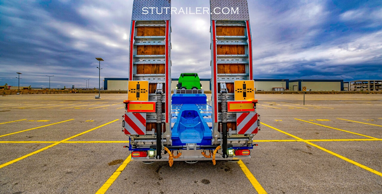 STU 5 Axle Hydraulic Steering Lowbed - Низькорамна платформа напівпричіп: фото 5 STU 5 Axle Hydraulic Steering Lowbed - Низькорамна платформа напівпричіп: фото 5