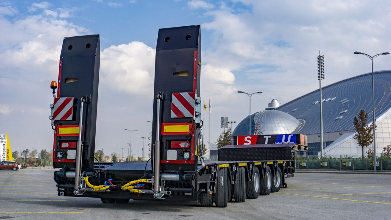 STU 5 Axle Lowbed / Extendable - Низькорамна платформа напівпричіп: фото 5 STU 5 Axle Lowbed / Extendable - Низькорамна платформа напівпричіп: фото 5